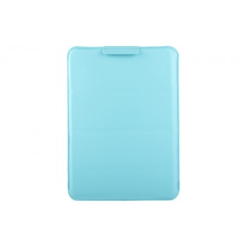 Кожаный сегментарный мешок (иск. Кожа) подставка для Samsung Galaxy Tab A 9.7 Голубой