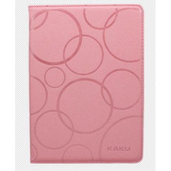 Чехол книжка подставка текстура Узоры на поликарбонатной основе для Samsung Galaxy Tab A 8 Розовый