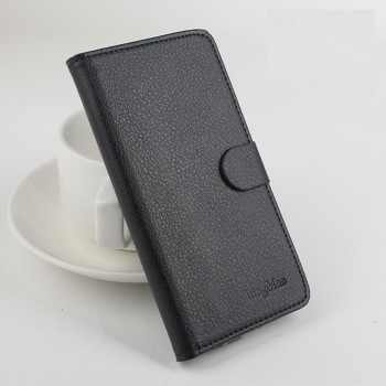 Чехол портмоне подставка с защелкой для Alcatel One Touch Pixi 3 (4.5) Черный