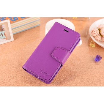 Чехол портмоне подставка на силиконовой основе с защелкой для Xiaomi RedMi 2 Фиолетовый