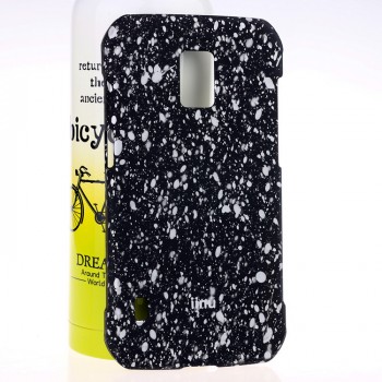 Пластиковый матовый дизайнерский чехол с голографическим принтом Звезды для Samsung Galaxy S5 Active Белый