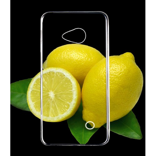 Силиконовый транспарентный чехол для Nokia Lumia 730/735