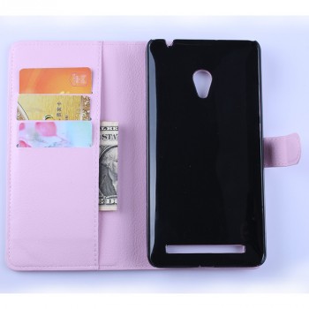 Чехол портмоне подставка с защелкой для ASUS Zenfone 6 Розовый