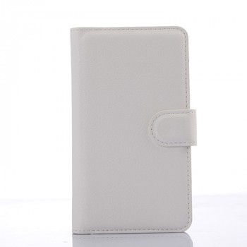 Чехол портмоне подставка с защелкой для Sony Xperia E4g Белый