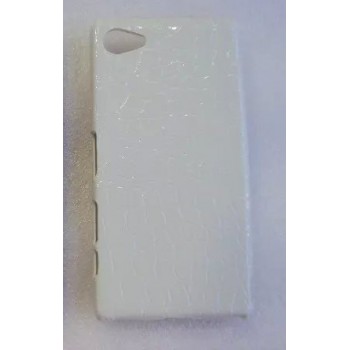 Пластиковый матовый текстурный чехол дизайн Природа для Sony Xperia Z5 Compact