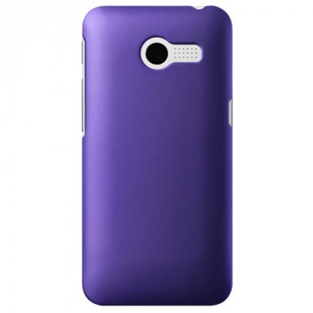 Пластиковый чехол серия Metallic для ASUS Zenfone 4 (A400CG) Фиолетовый