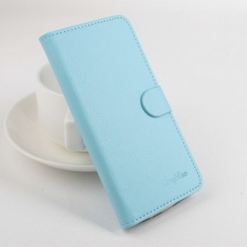 Чехол портмоне подставка с защелкой для Sony Xperia C4 Голубой