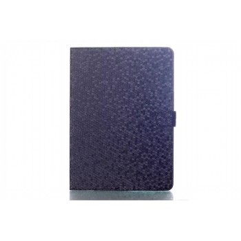 Чехол книжка подставка текстура Алмаз на поликарбонатной основе с магнитной защелкой для Samsung Galaxy Tab S 10.5 Черный