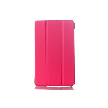 Сегментарный чехол книжка подставка на поликарбонатной основе для Samsung Galaxy Tab S 8.4 Пурпурный