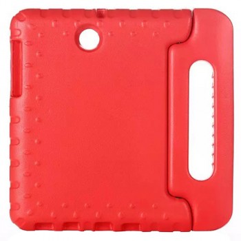 Ударостойкий детский силиконовый гиппоалергенный чехол с подставкой для Samsung Galaxy Tab S2 8.0 Красный