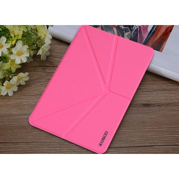 Оригами чехол книжка подставка на поликарбонатной транспарентной основе для планшета для Samsung Galaxy Tab S2 8.0 Розовый