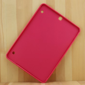 Силиконовый глянцевый непрозрачный чехол для Samsung Galaxy Tab S2 9.7 Пурпурный