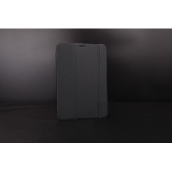 Сегментарный чехол книжка подставка на поликарбонатной непрозрачной основе для Samsung Galaxy Tab S2 9.7 Черный