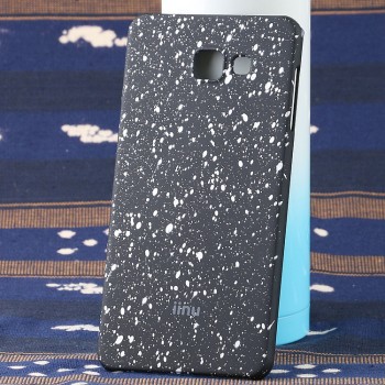 Пластиковый матовый дизайнерский чехол с голографическим принтом Звезды для Samsung Galaxy A7 (2016) Белый