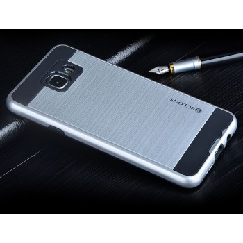Гибридный чехол накладка силикон/поликарбонат для Samsung Galaxy A7 (2016) Белый