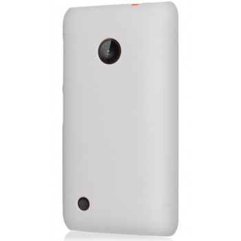 Пластиковый чехол для Nokia Lumia 530 Белый