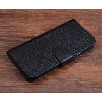 Кожаный чехол портмоне (нат. кожа крокодила) для Samsung Galaxy A5 (2016)