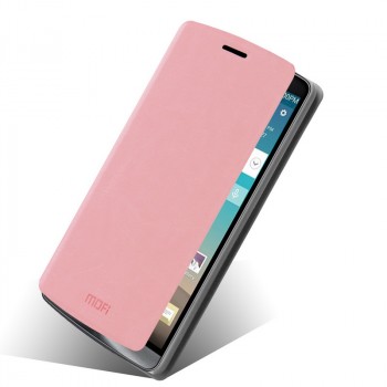 Чехол флип подставка водоотталкивающий для LG G3 (Dual-LTE) Розовый
