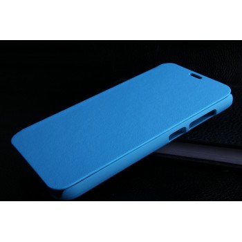 Чехол флип подставка на пластиковой основе для Huawei Y625 Синий