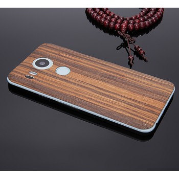Клеевая натуральная деревянная накладка для Google LG Nexus 5X