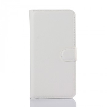 Чехол портмоне подставка с защелкой для Samsung Galaxy S6 Edge Plus Белый