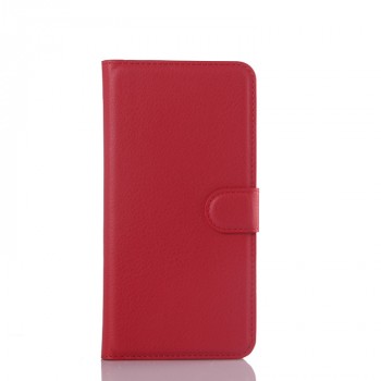 Чехол портмоне подставка с защелкой для Samsung Galaxy S6 Edge Plus Красный