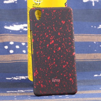 Пластиковый матовый дизайнерский чехол с голографическим принтом Звезды для OnePlus X Красный