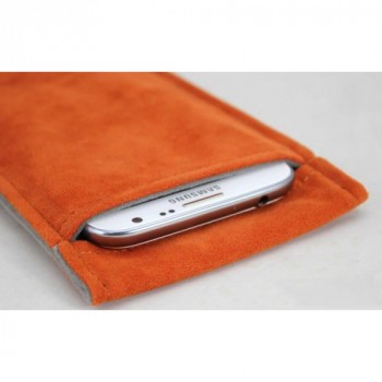 Фланелевый мешок с экстрамягким бархатным покрытием для OnePlus X Оранжевый