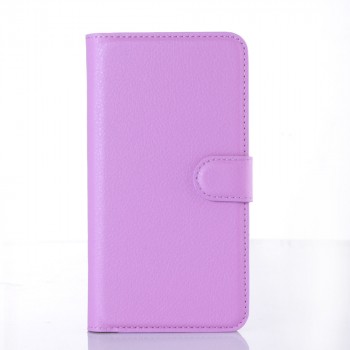 Чехол портмоне подставка с защелкой для LG Ray Фиолетовый
