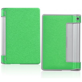Чехол подставка на поликарбонатной основе текстурный Glossy Shield для планшета Lenovo Yoga Tablet 8 Зеленый