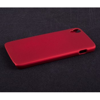 Пластиковый матовый непрозрачный чехол для Alcatel One Touch Idol 3 (4.7) Красный