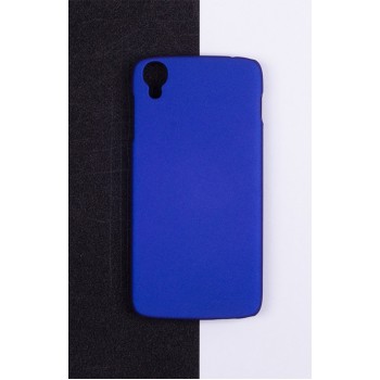 Пластиковый матовый непрозрачный чехол для Alcatel One Touch Idol 3 (4.7) Синий