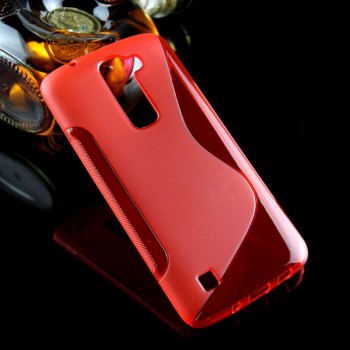 Силиконовый S чехол для LG K7 Красный