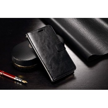 Чехол портмоне подставка с защелкой вперед для ZTE Nubia Z9 Mini Черный