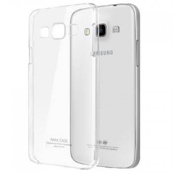 Пластиковый транспарентный олеофобный премиум чехол для Samsung Galaxy A3