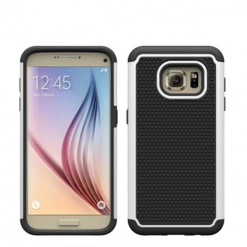 Силиконовый чехол экстрим защита для Samsung Galaxy S7 Белый
