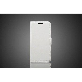 Глянцевый чехол портмоне подставка с защелкой для Samsung Galaxy S7 Белый
