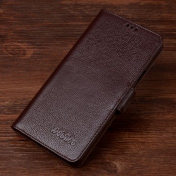 Кожаный чехол портмоне (нат. кожа) для Samsung Galaxy S7 Edge