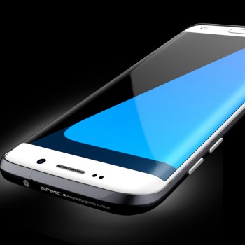 Металлический усиленный бампер сборного типа для Samsung Galaxy S7 Edge Черный