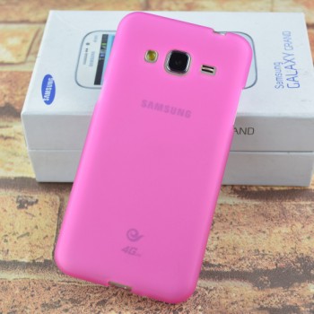 Силиконовый непрозрачный чехол для Samsung Galaxy J3 (2016) Пурпурный
