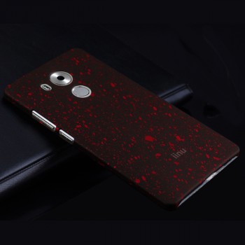 Пластиковый матовый дизайнерский чехол с голографическим принтом Звезды для Huawei Mate 8 Красный