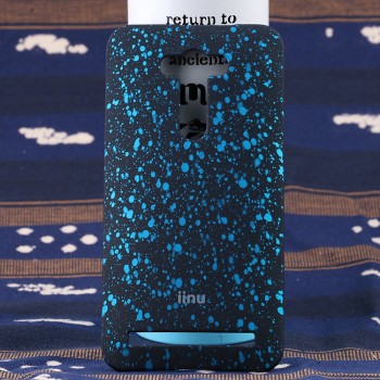 Пластиковый матовый дизайнерский чехол с голографическим принтом Звезды для ASUS Zenfone 2 Laser 5.5 Голубой