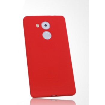 Силиконовый матовый нескользящий премиум чехол для Huawei Mate 8 Красный