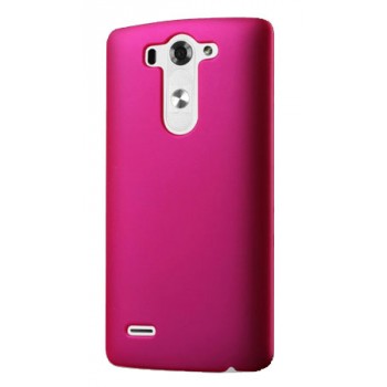 Пластиковый чехол серия Metallic для LG G3 S Пурпурный