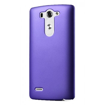Пластиковый чехол серия Metallic для LG G3 S Фиолетовый