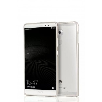 Металлический бампер для Huawei Mate 8 Белый