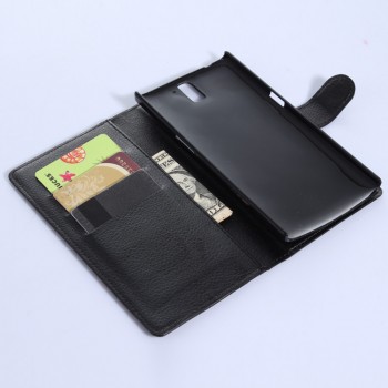 Чехол портмоне подставка с защелкой для OnePlus One Черный