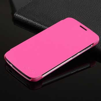 Чехол флип на пластиковой основе для Huawei Honor 3C Lite Розовый
