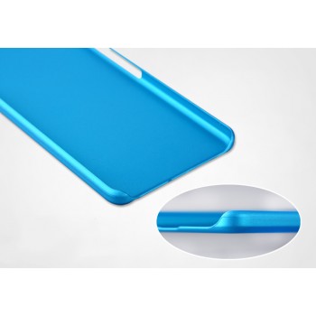 Пластиковый матовый непрозрачный чехол для OnePlus X Голубой
