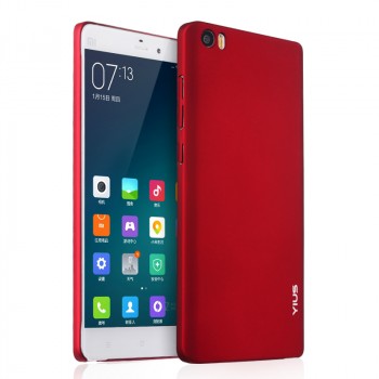 Пластиковый матовый непрозрачный чехол с улучшенной защитой корпуса для Xiaomi MI5 Красный